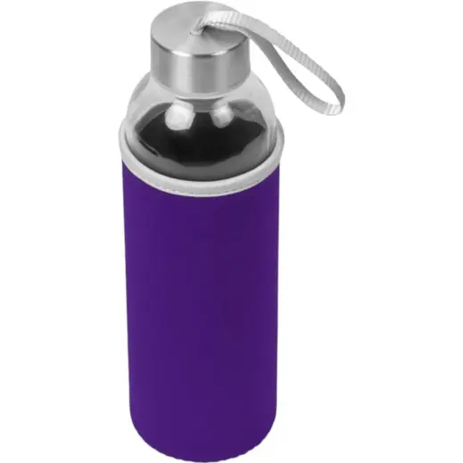 Kooshty Neo Glass Water Bottle Purple Unbranded